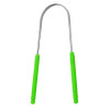Stainless steel tongue cleaner, Green